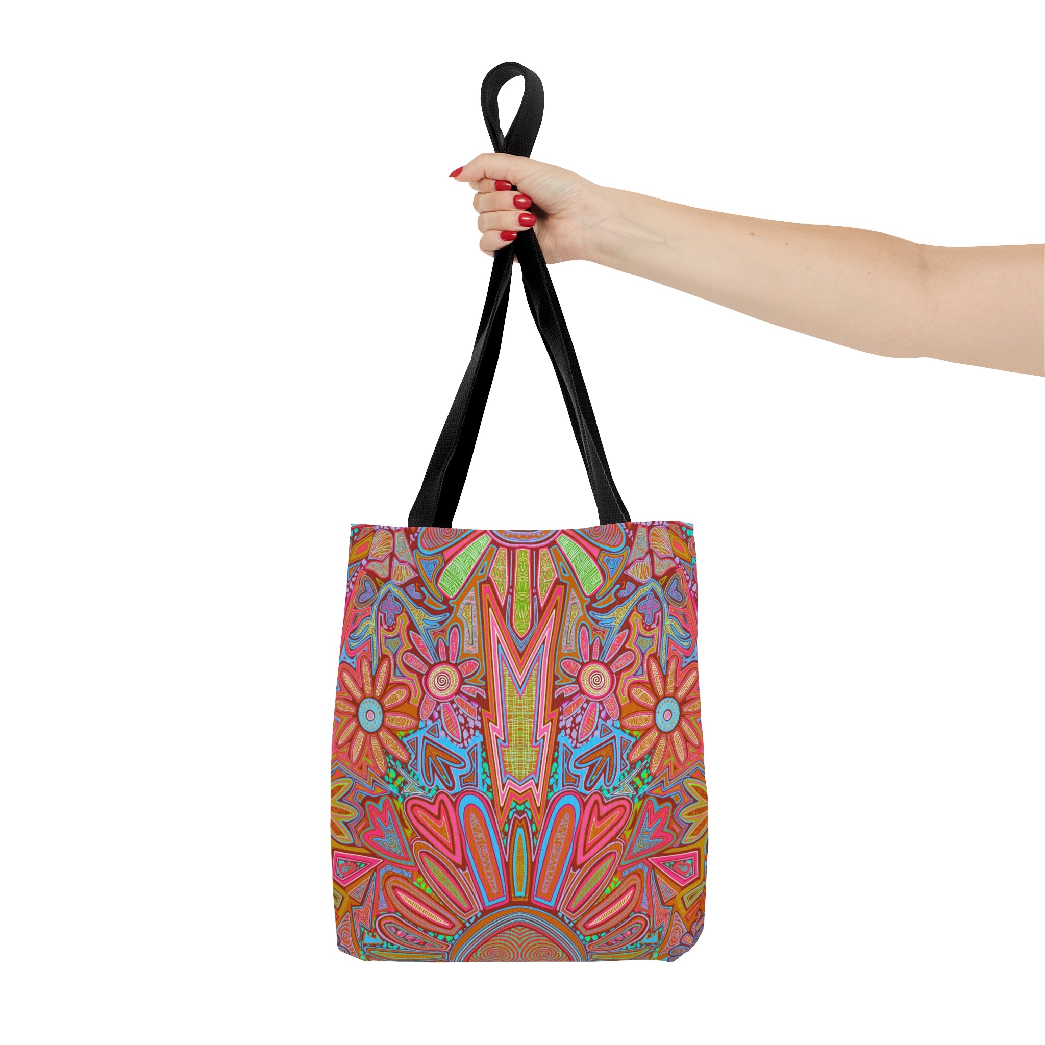 Electrified Chaos Tote Bag (7664755671212)