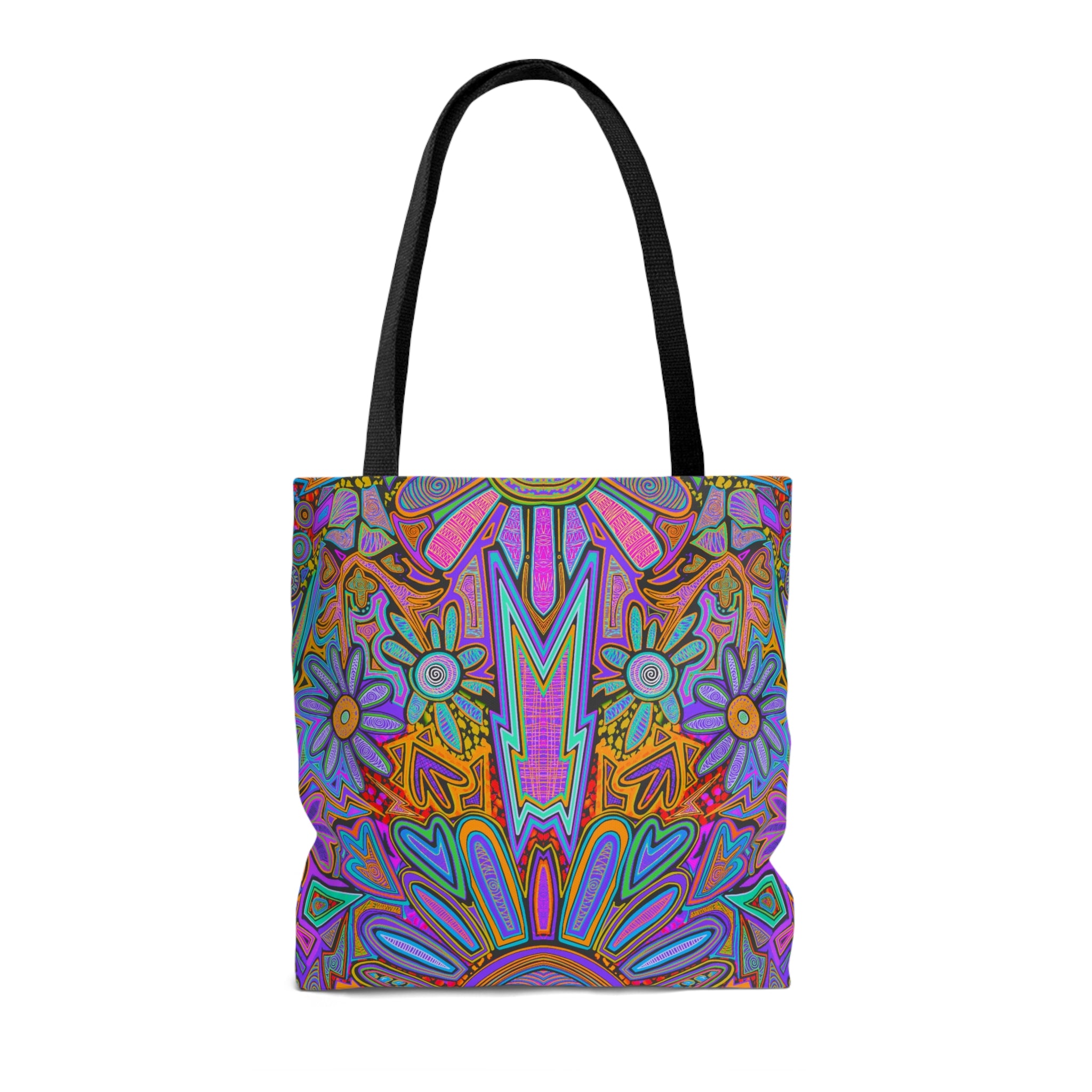 Electrified Chaos Tote Bag (7664756555948)