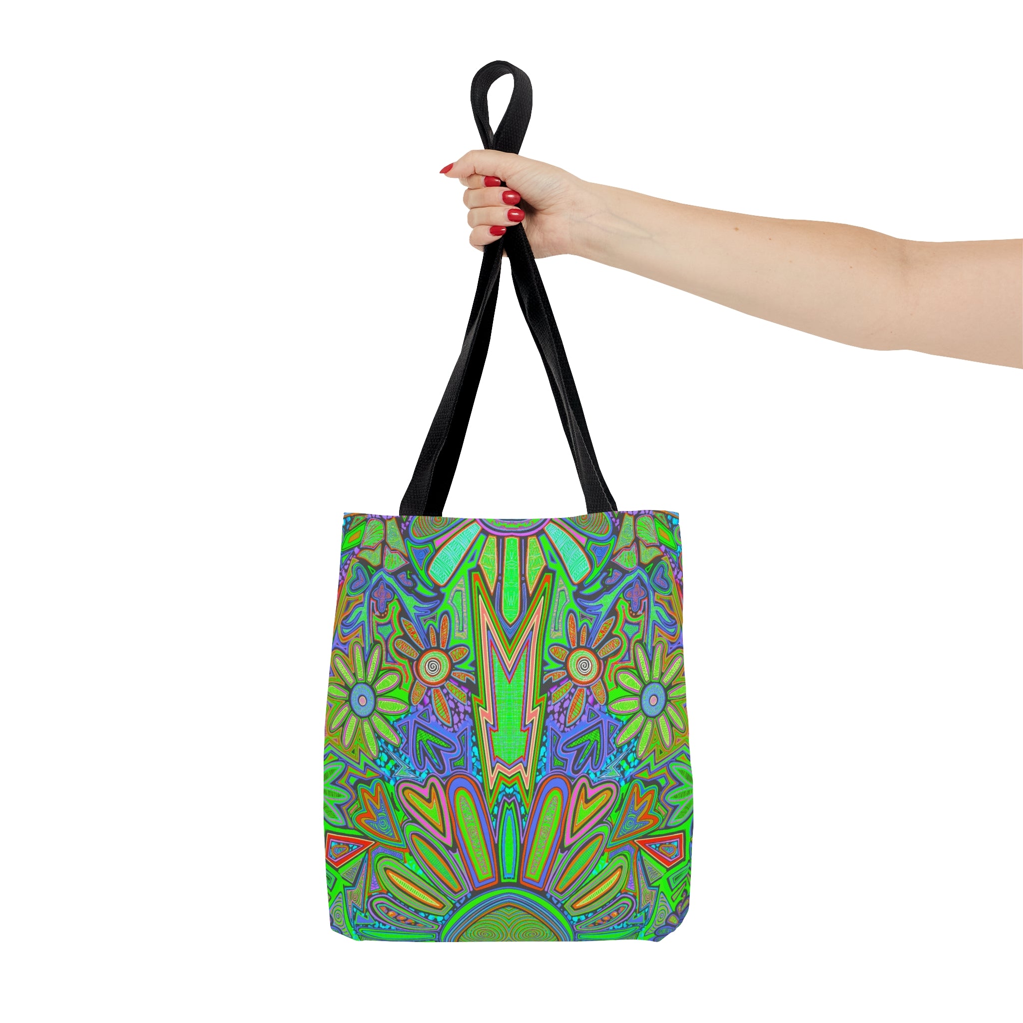 Electrified Chaos Tote Bag (7664756457644)