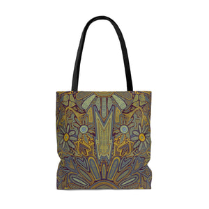 Electrified Chaos Tote Bag (7664755703980)