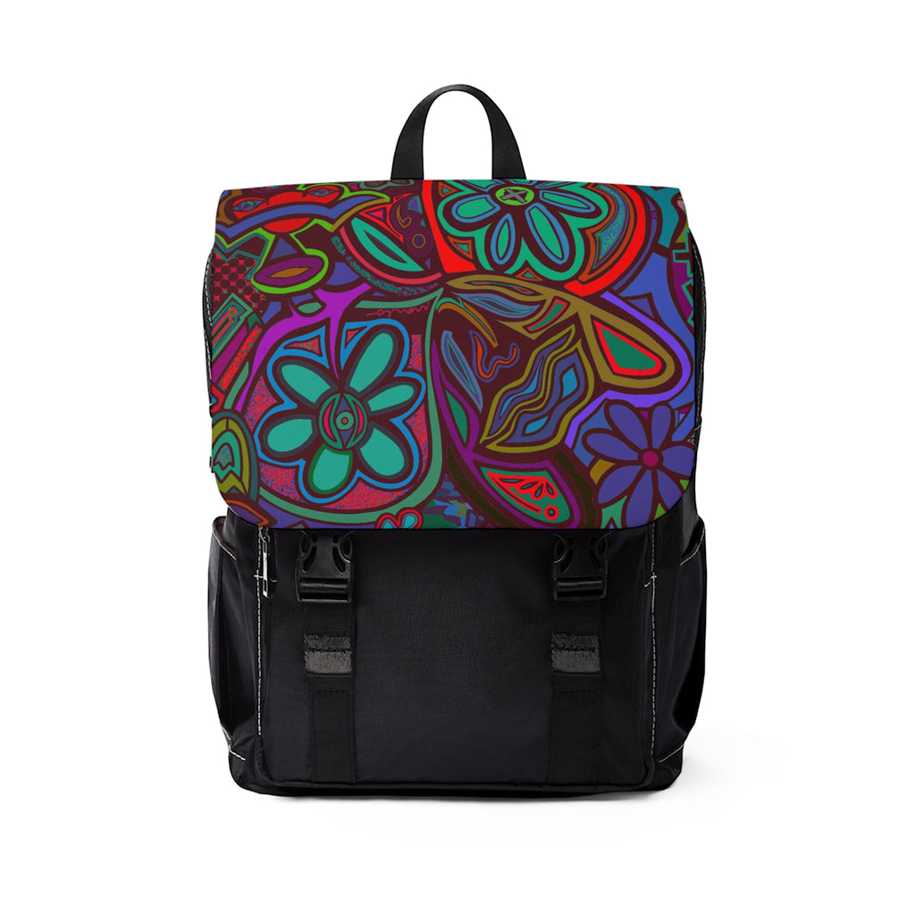 Simply Chaotic -- Casual Shoulder Backpack (7653249384620)