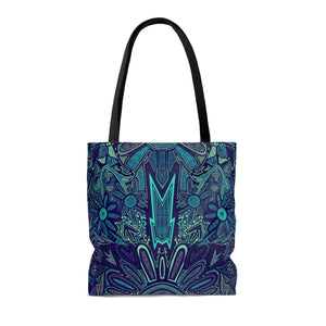 Electrified Chaos Tote Bag (7664760455340)