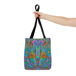 Electrified Chaos Tote Bag (7664756719788)