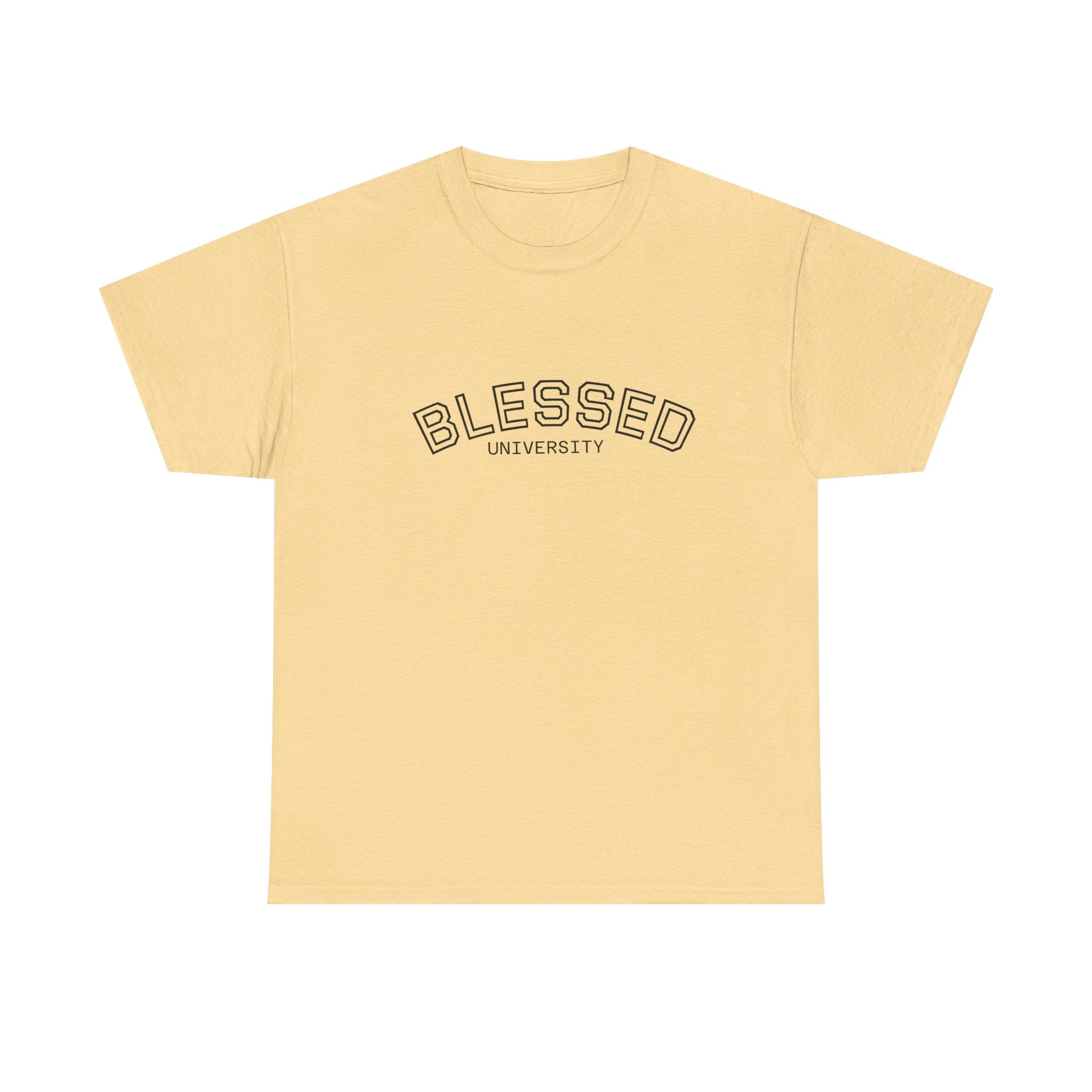 Blessed University Graphic Tee 🙏🏽💅🏽 (8266777755820)