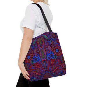 Electrified Chaos Tote Bag (7664759308460)