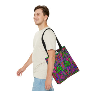 Electrified Chaos Tote Bag (7664759013548)