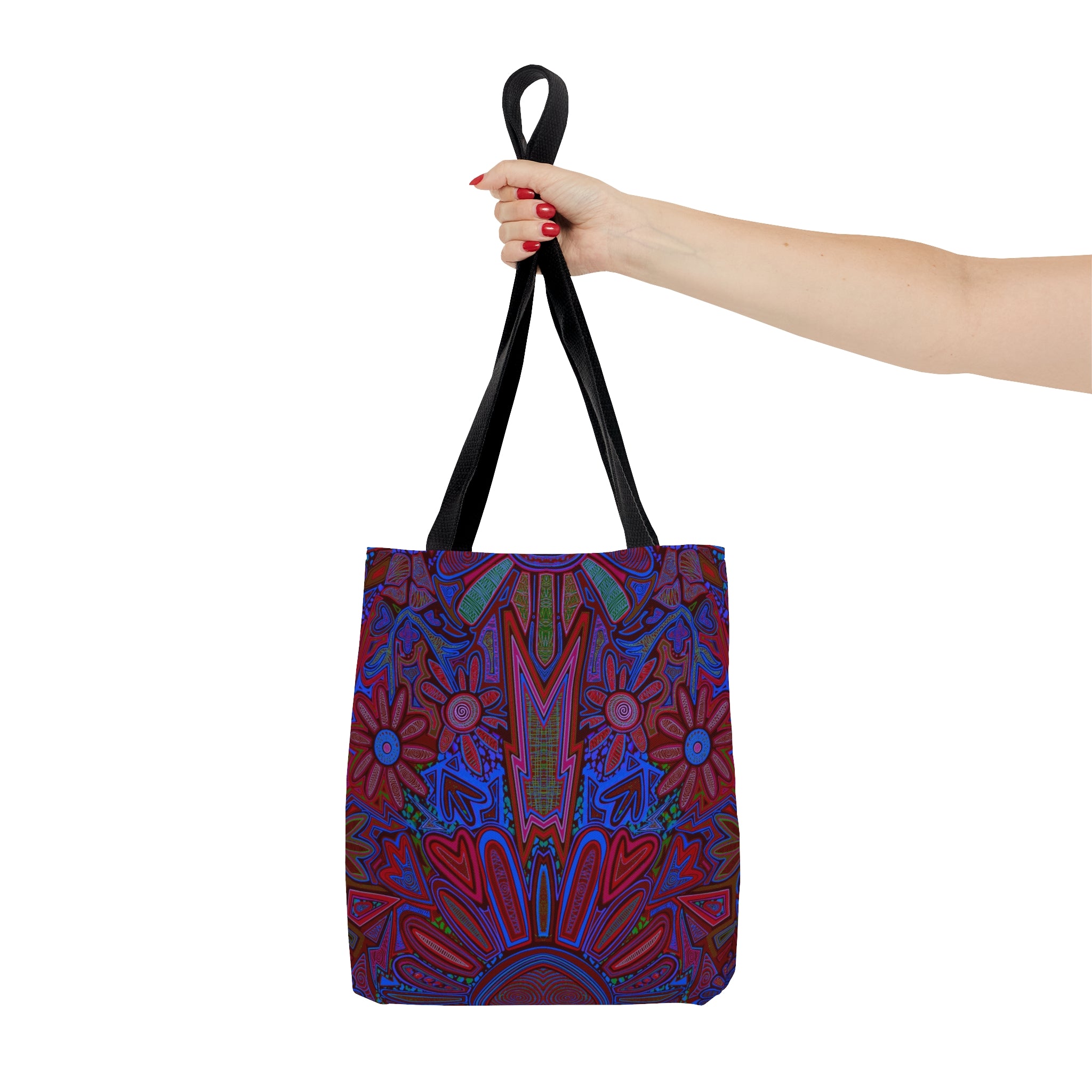 Electrified Chaos Tote Bag (7664759308460)