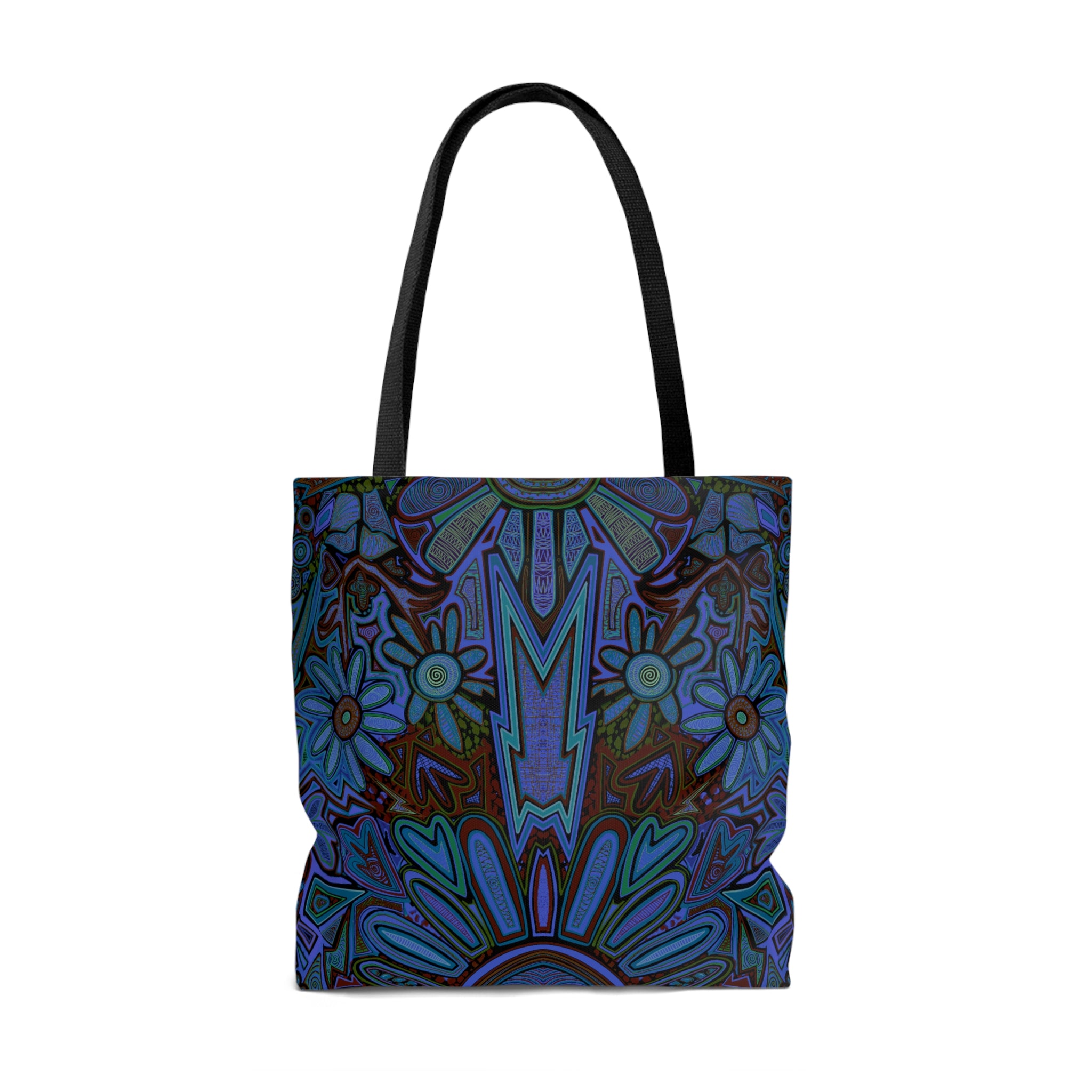 Electrified Chaos Tote Bag (7664755474604)