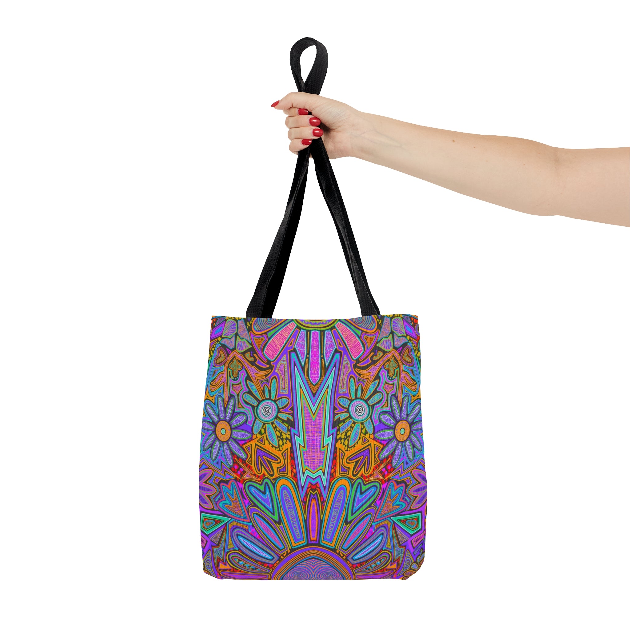 Electrified Chaos Tote Bag (7664756555948)