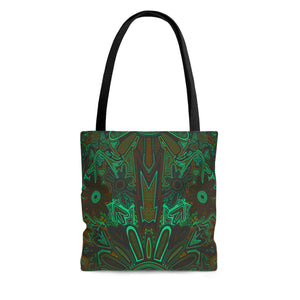 Electrified Chaos Tote Bag (7664755540140)