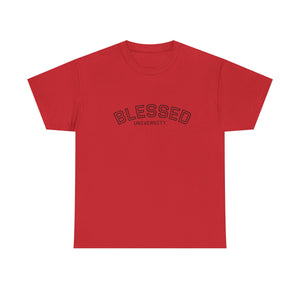 Blessed University Graphic Tee 🙏🏽💅🏽 (8266777755820)