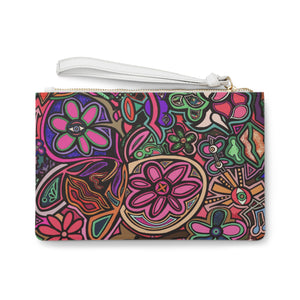 Butterfly Flower Clutch Bag (7656768897196)