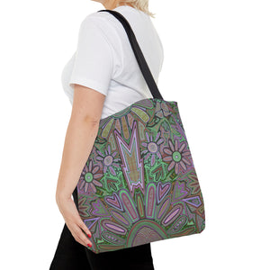 Electrified Chaos Tote Bag (7664756687020)