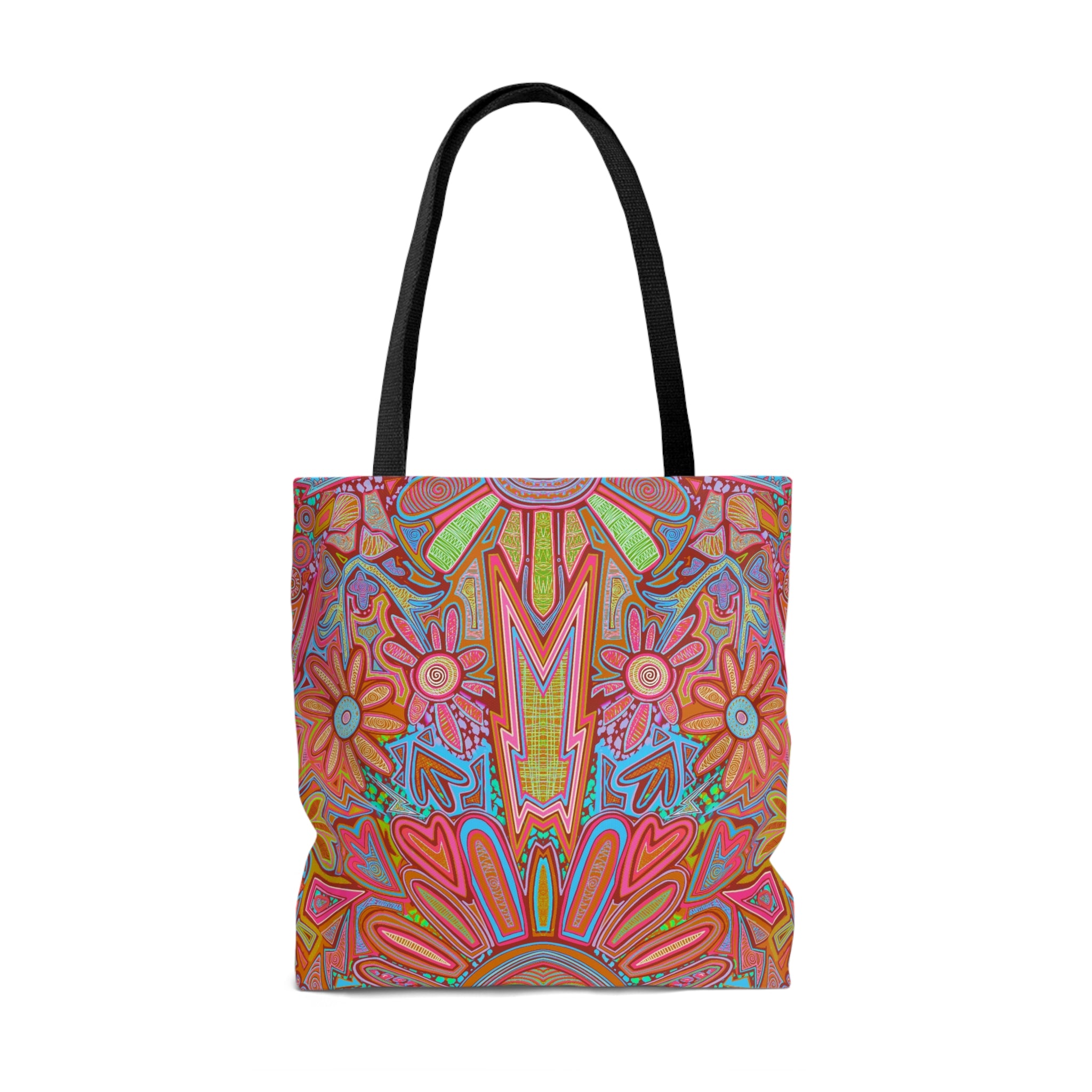 Electrified Chaos Tote Bag (7664755671212)