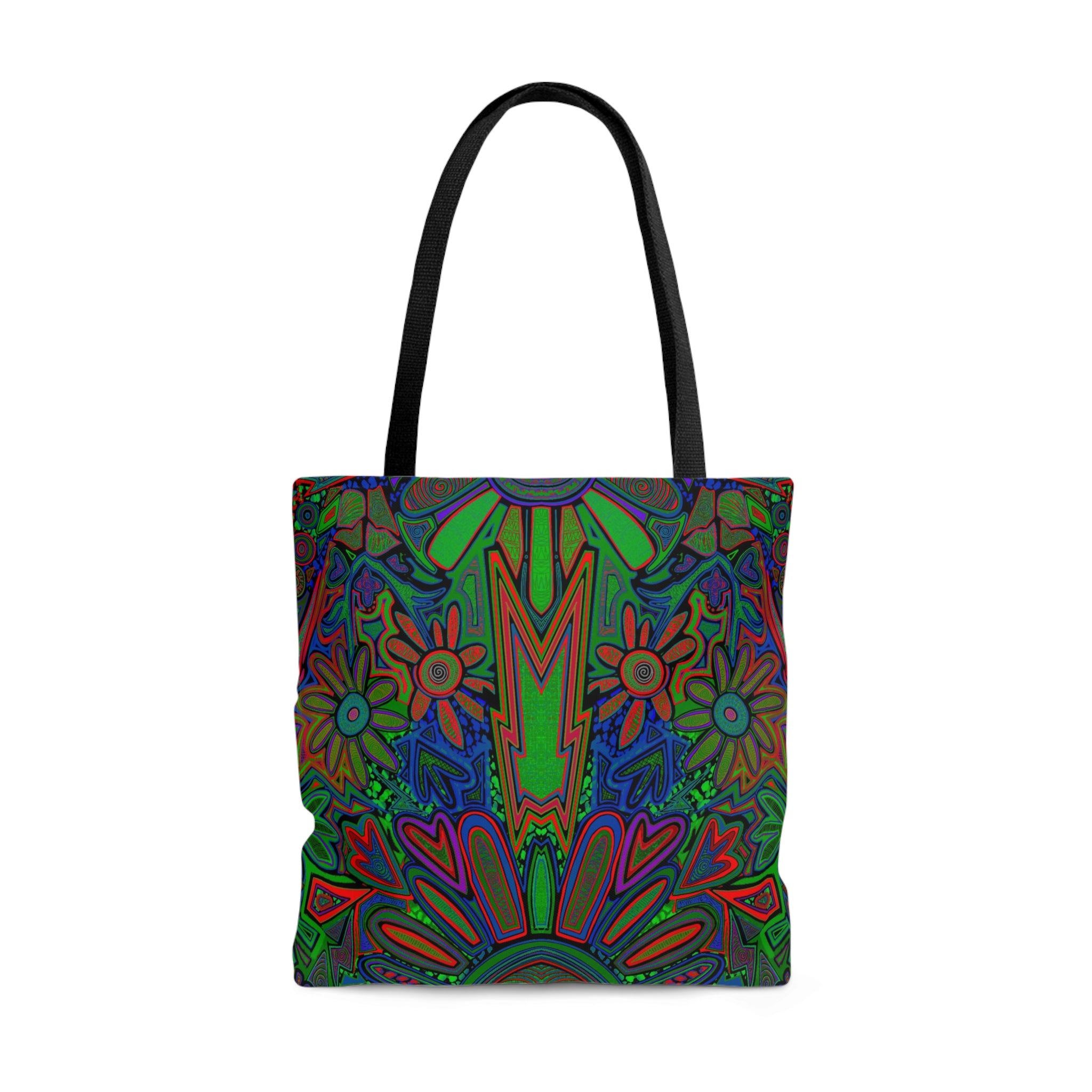 Electrified Chaos Tote Bag (7664758948012)