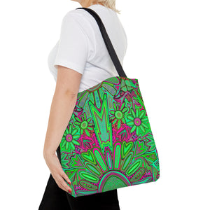 Electrified Chaos Tote Bag (7664755507372)