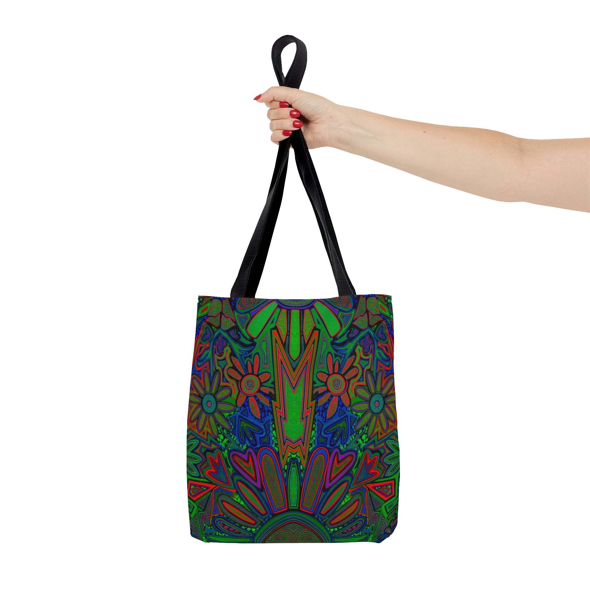 Electrified Chaos Tote Bag (7664758948012)