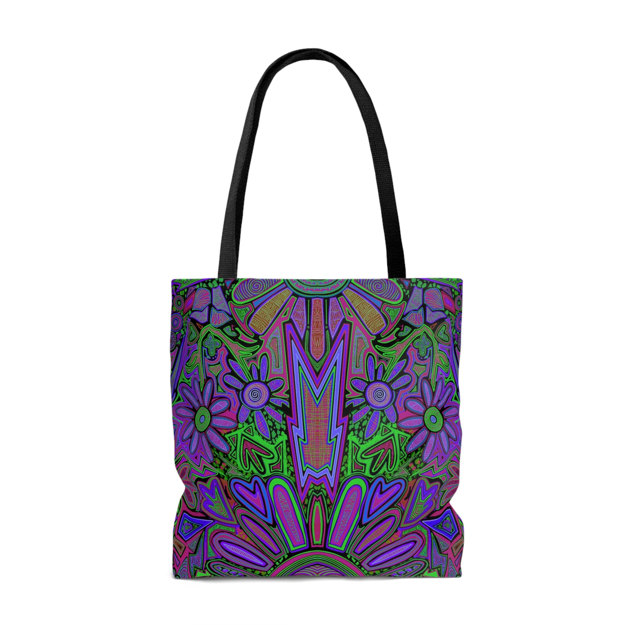 Electrified Chaos Tote Bag (7664759210156)