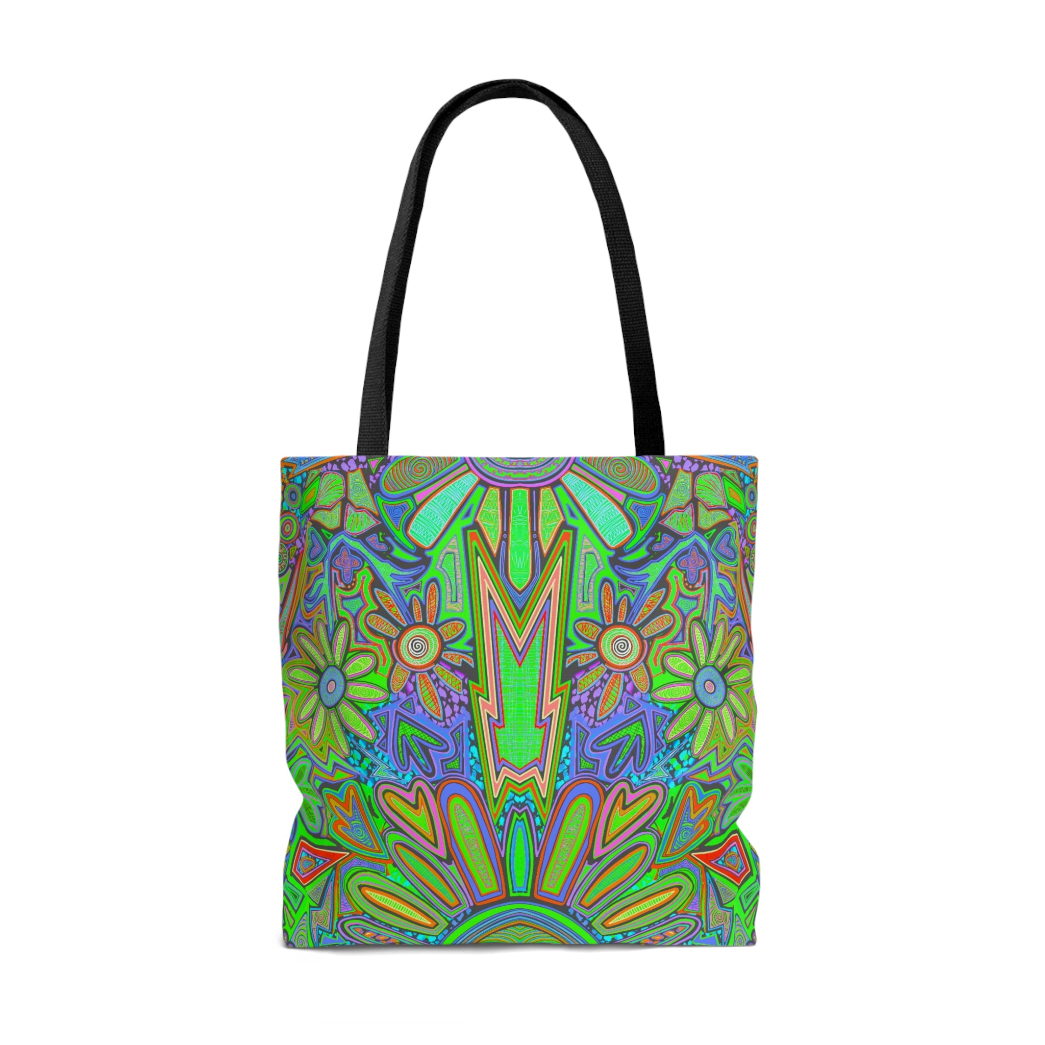 Electrified Chaos Tote Bag (7664756457644)