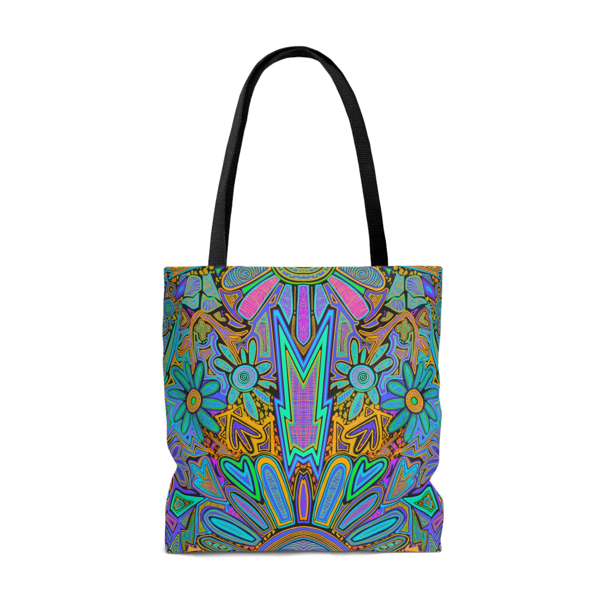 Electrified Chaos Tote Bag (7664756719788)