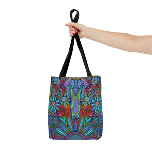 Electrified Chaos Tote Bag (7664755376300)