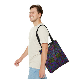 Electrified Chaos Tote Bag (7664759111852)