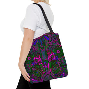 Electrified Chaos Tote Bag (7664756392108)