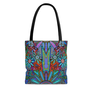 Electrified Chaos Tote Bag (7664755376300)