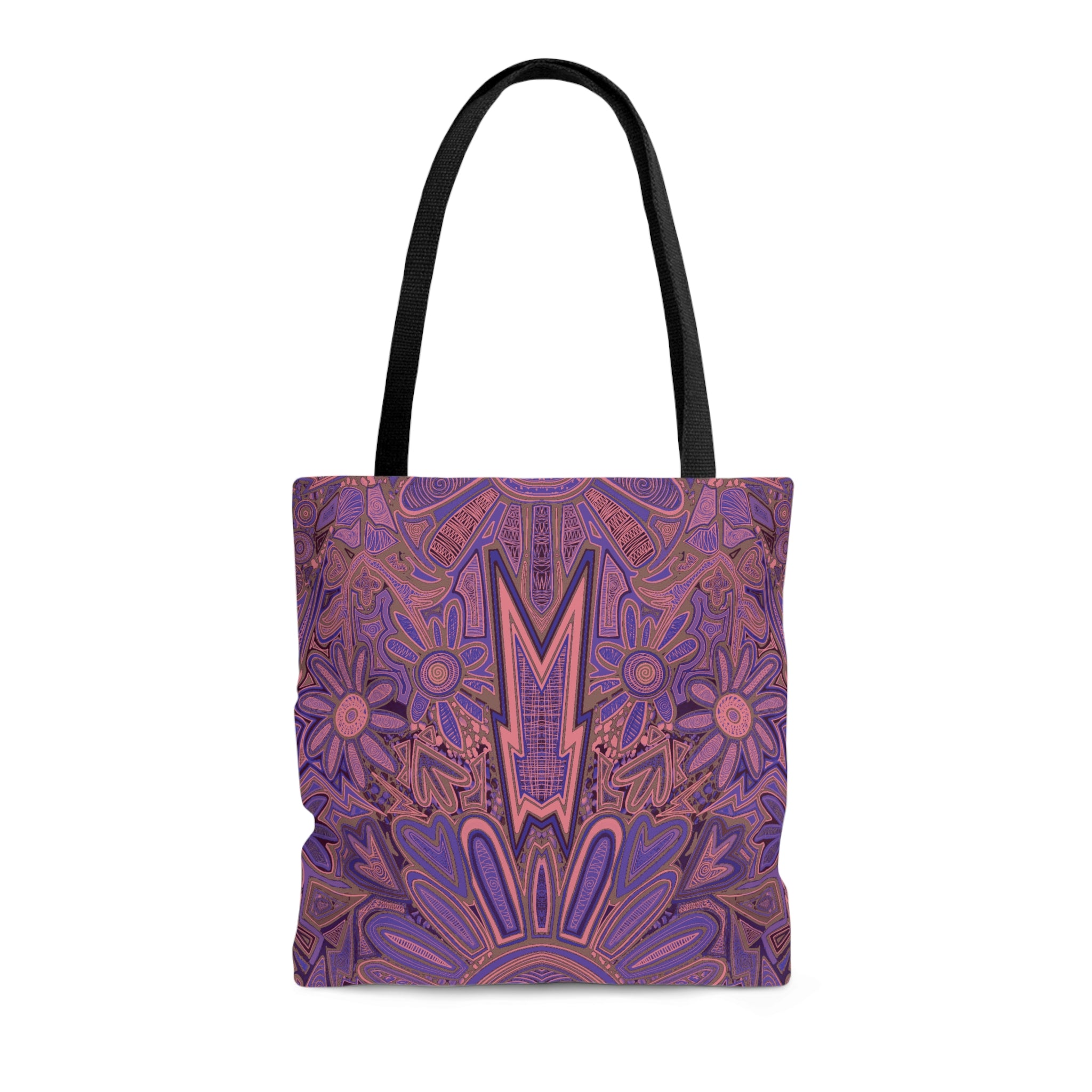 Electrified Chaos Tote Bag (7664760619180)