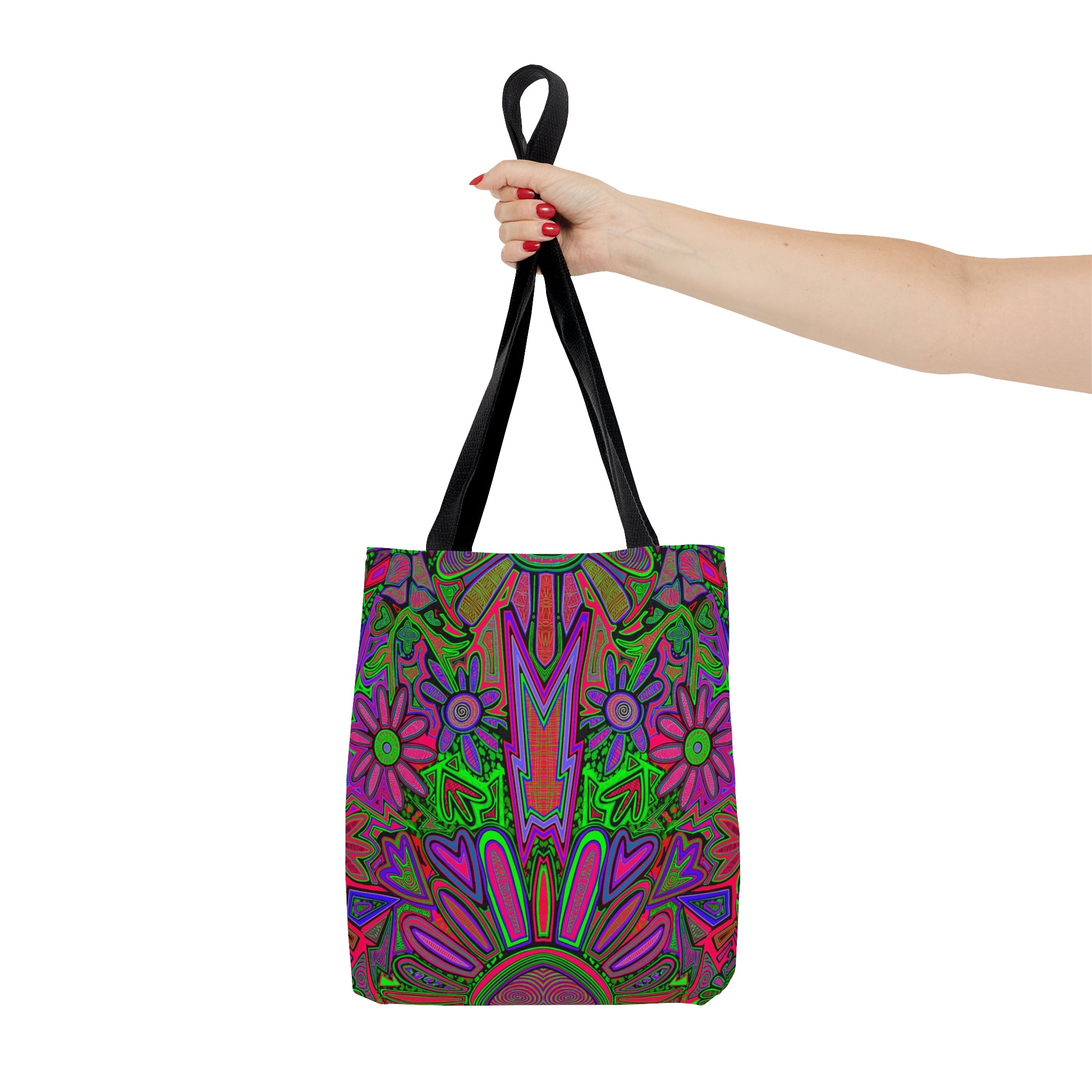 Electrified Chaos Tote Bag (7664759013548)