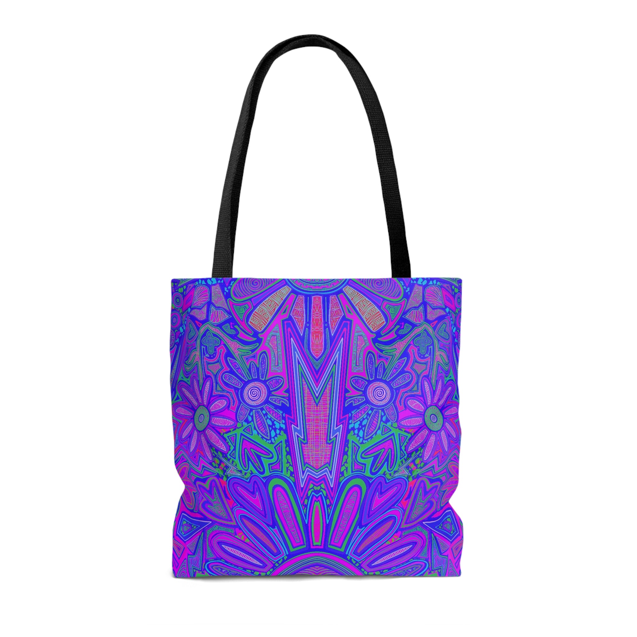 Electrified Chaos Tote Bag (7664759177388)