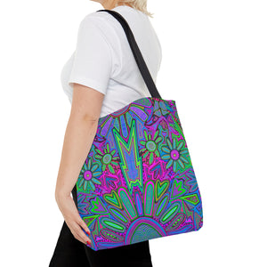 Electrified Chaos Tote Bag (7664756621484)