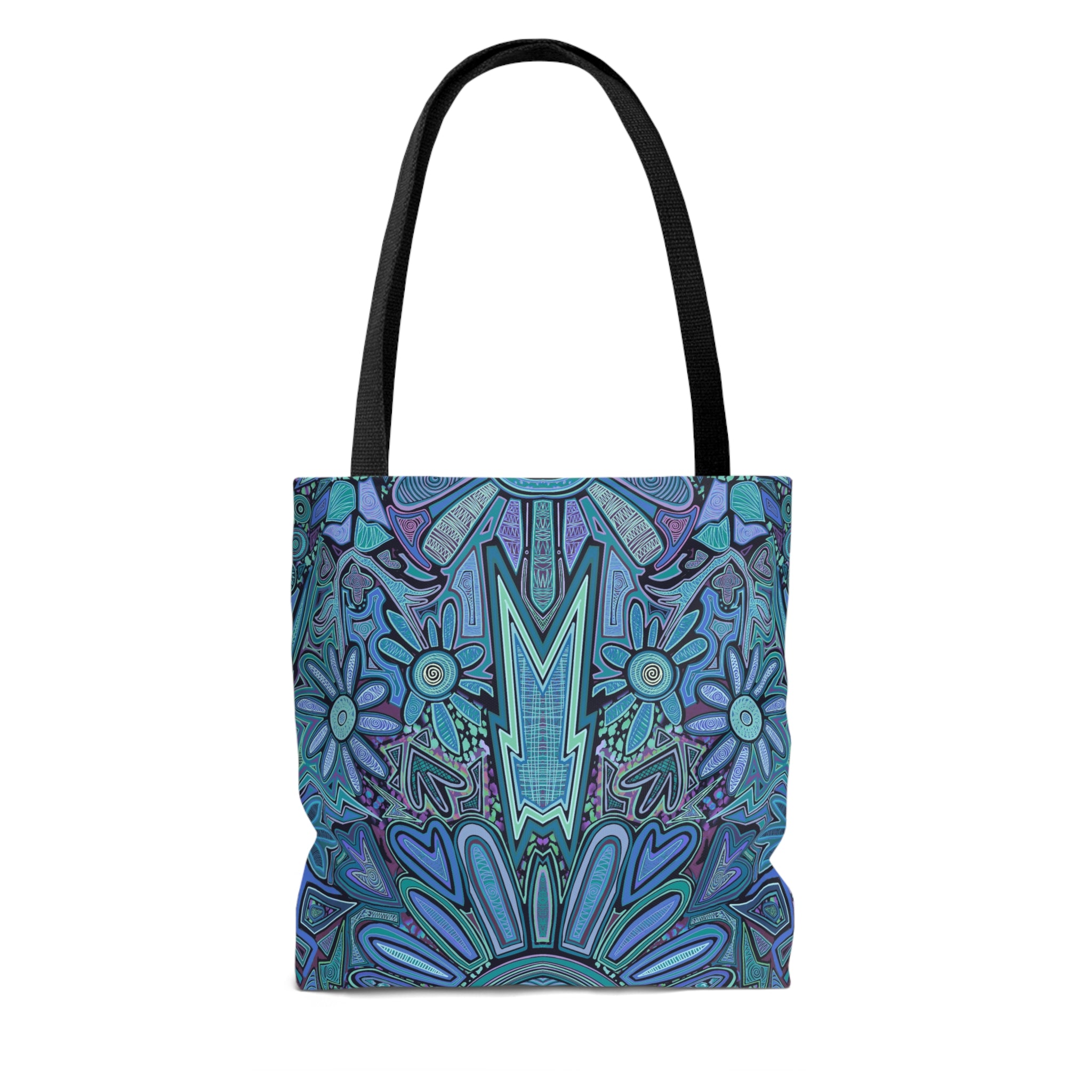 Electrified Chaos Tote Bag (7664760553644)