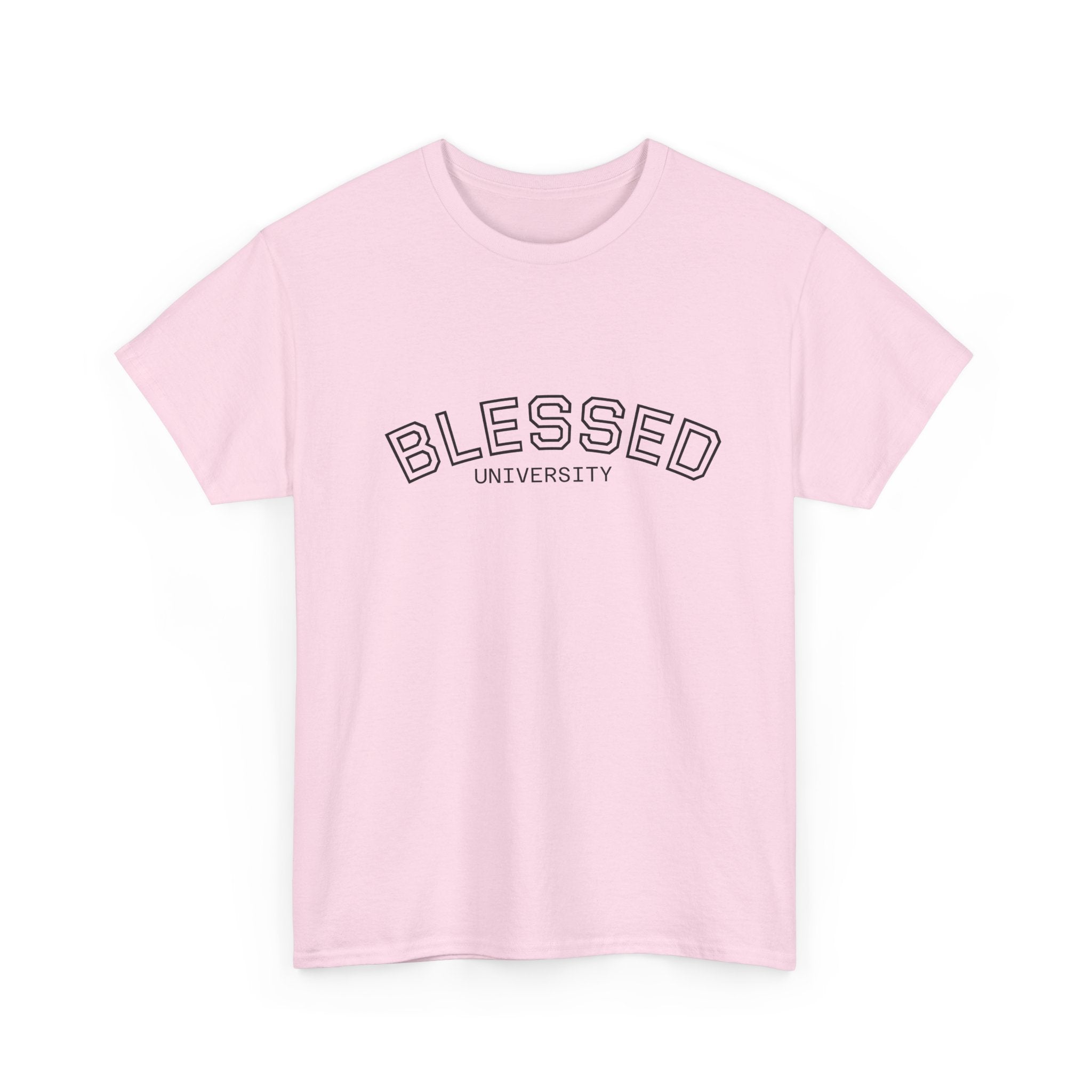 Blessed University Graphic Tee 🙏🏽💅🏽 (8266777755820)
