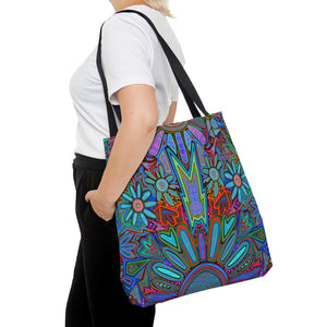 Electrified Chaos Tote Bag (7664755376300)