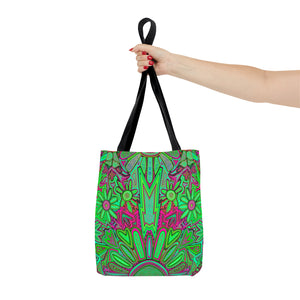 Electrified Chaos Tote Bag (7664755507372)