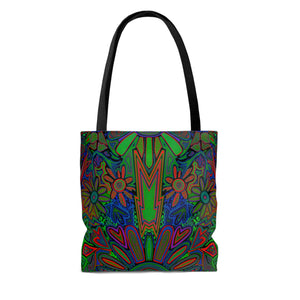 Electrified Chaos Tote Bag (7664758948012)