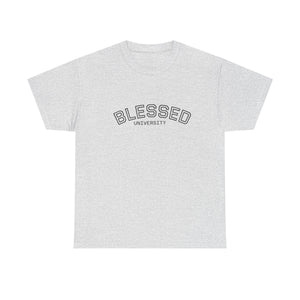 Blessed University Graphic Tee 🙏🏽💅🏽 (8266777755820)