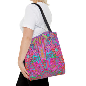 Electrified Chaos Tote Bag (7664756424876)