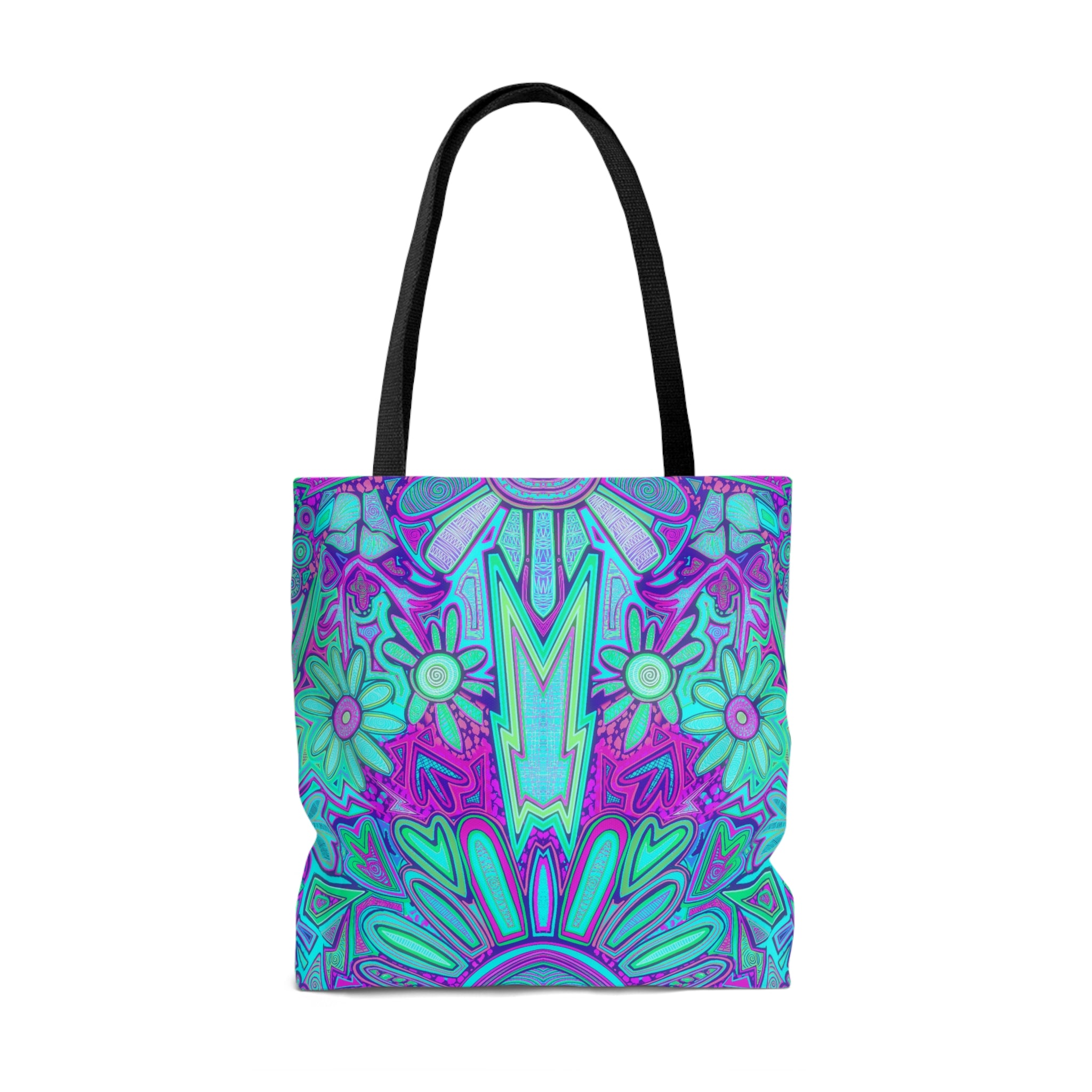 Electrified Chaos Tote Bag (7664756588716)