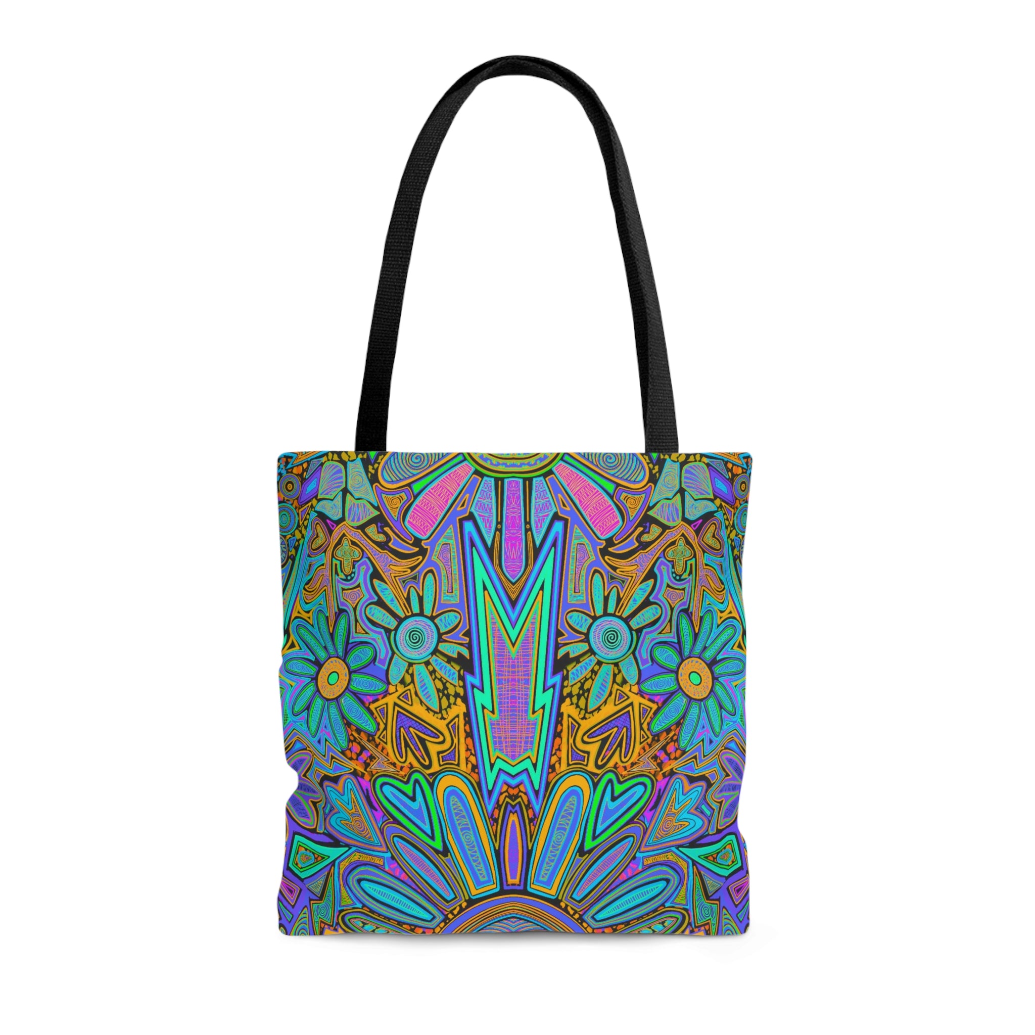 Electrified Chaos Tote Bag (7664756719788)