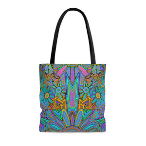 Electrified Chaos Tote Bag (7664756719788)