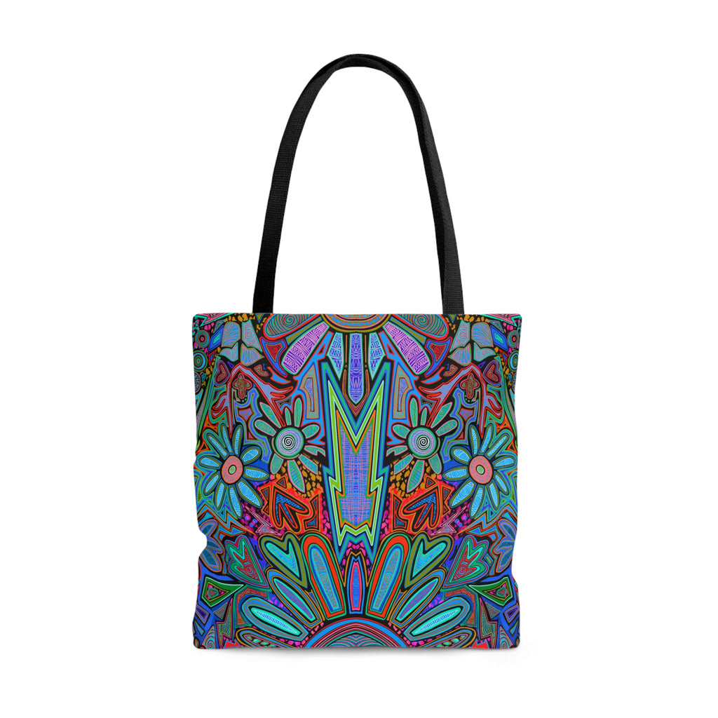 Electrified Chaos Tote Bag (7664755376300)