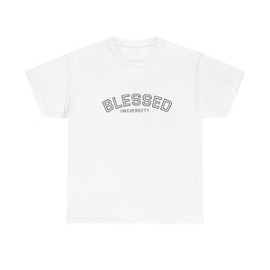 Blessed University Graphic Tee 🙏🏽💅🏽 (8266777755820)