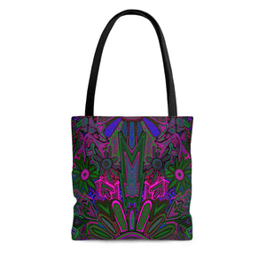 Electrified Chaos Tote Bag (7664756392108)