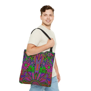 Electrified Chaos Tote Bag (7664759013548)