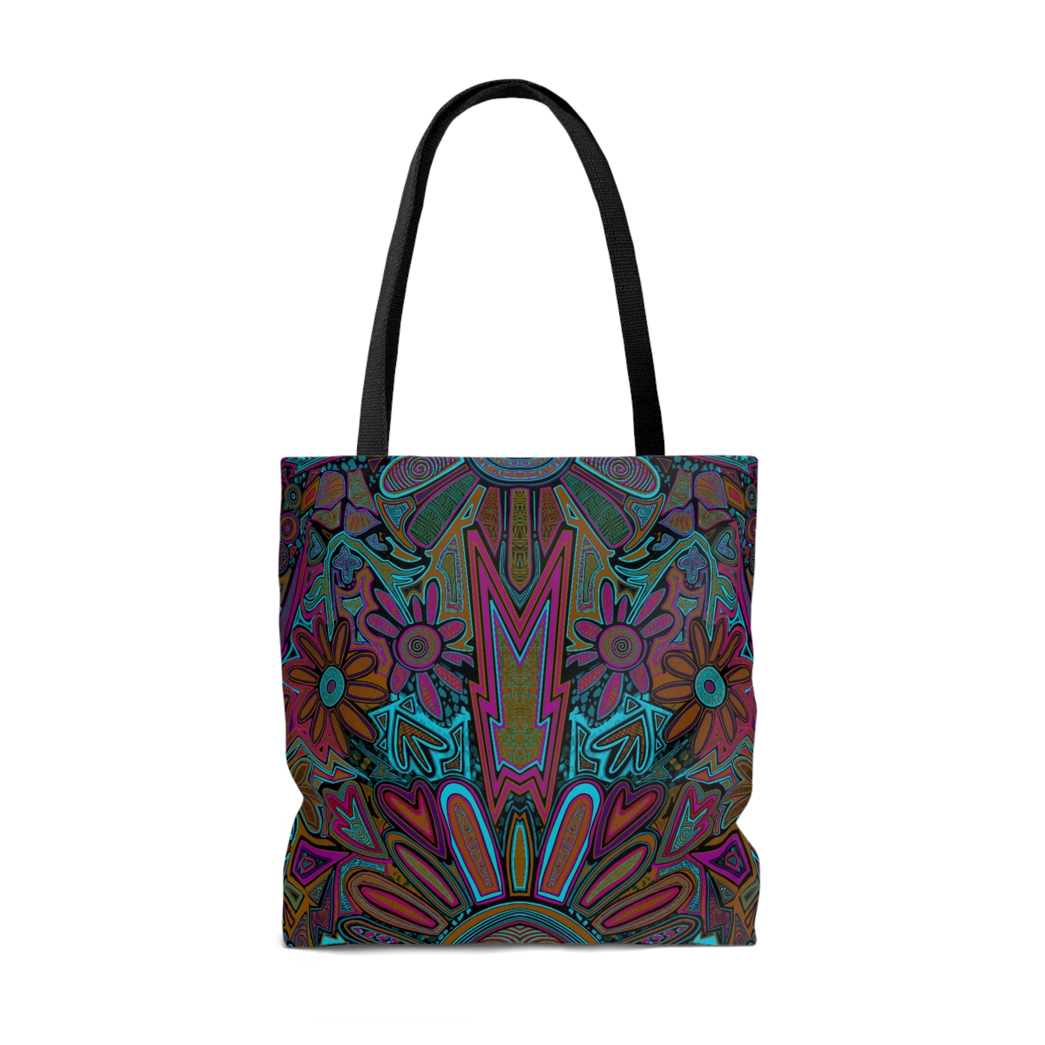 Electrified Chaos Tote Bag (7664758980780)