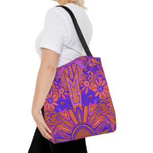 Electrified Chaos Tote Bag (7664755441836)