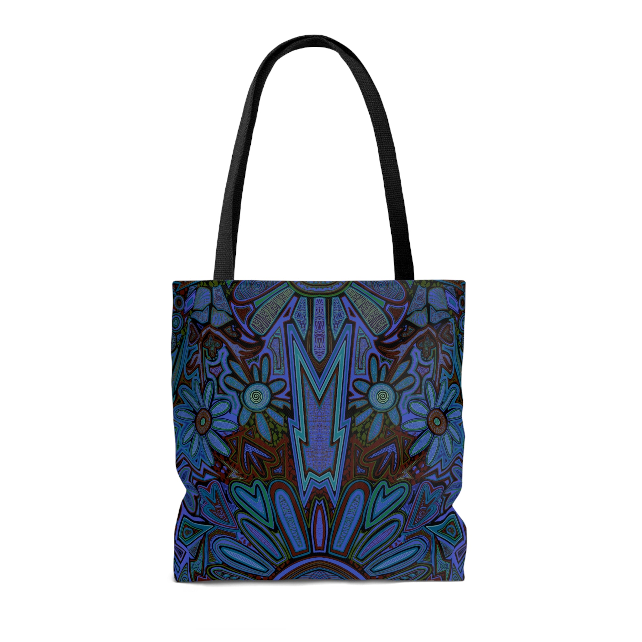 Electrified Chaos Tote Bag (7664755474604)