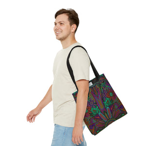 Electrified Chaos Tote Bag (7664759079084)